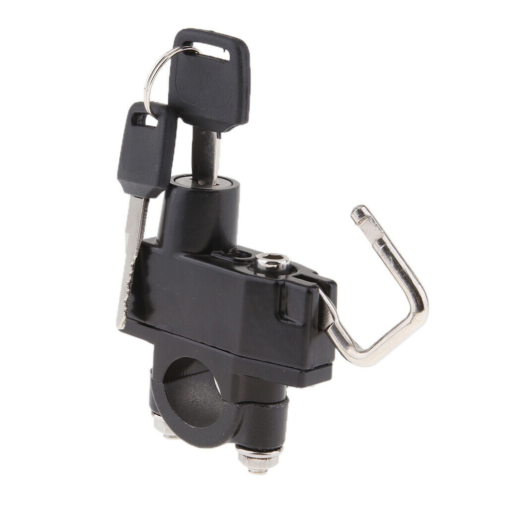 Motorcycle Tamper-Proof Helmet Security Lock, Universal Fit for Motorcycles with