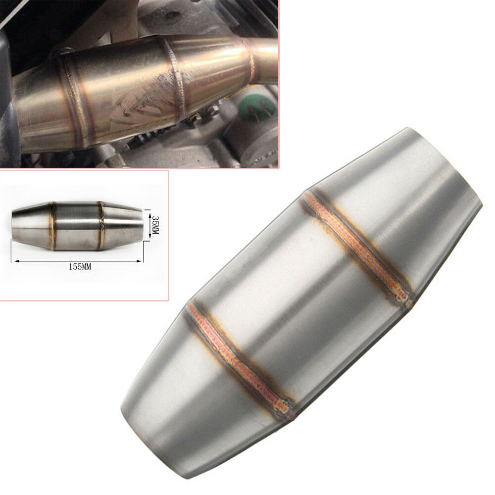 38mm Stainless Steel Motor ATV Expansion Chamber Tuned Exhaust Pipe Muffler Kit