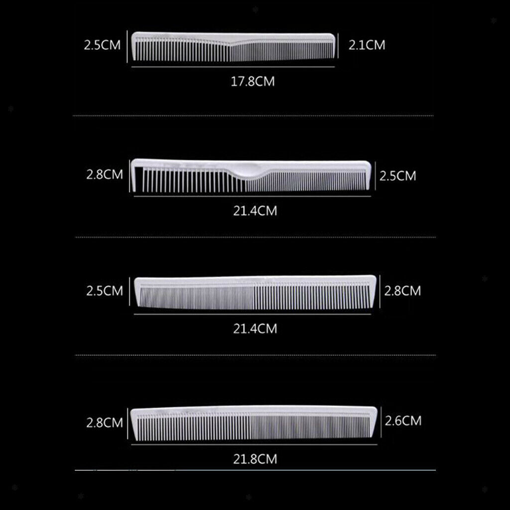 Professional Hairdressing Comb Sets For Hair Styling Detangler Barbers