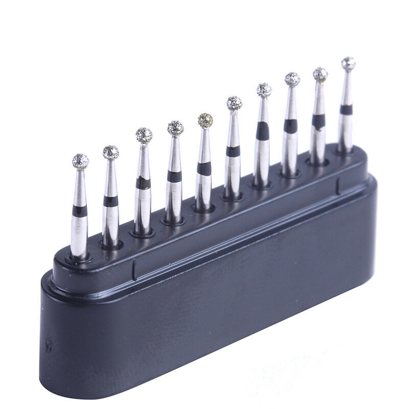 30 X Dental Diamond FG Burs Ball Shape High Speed Handpiece Super Coarse BR-40S