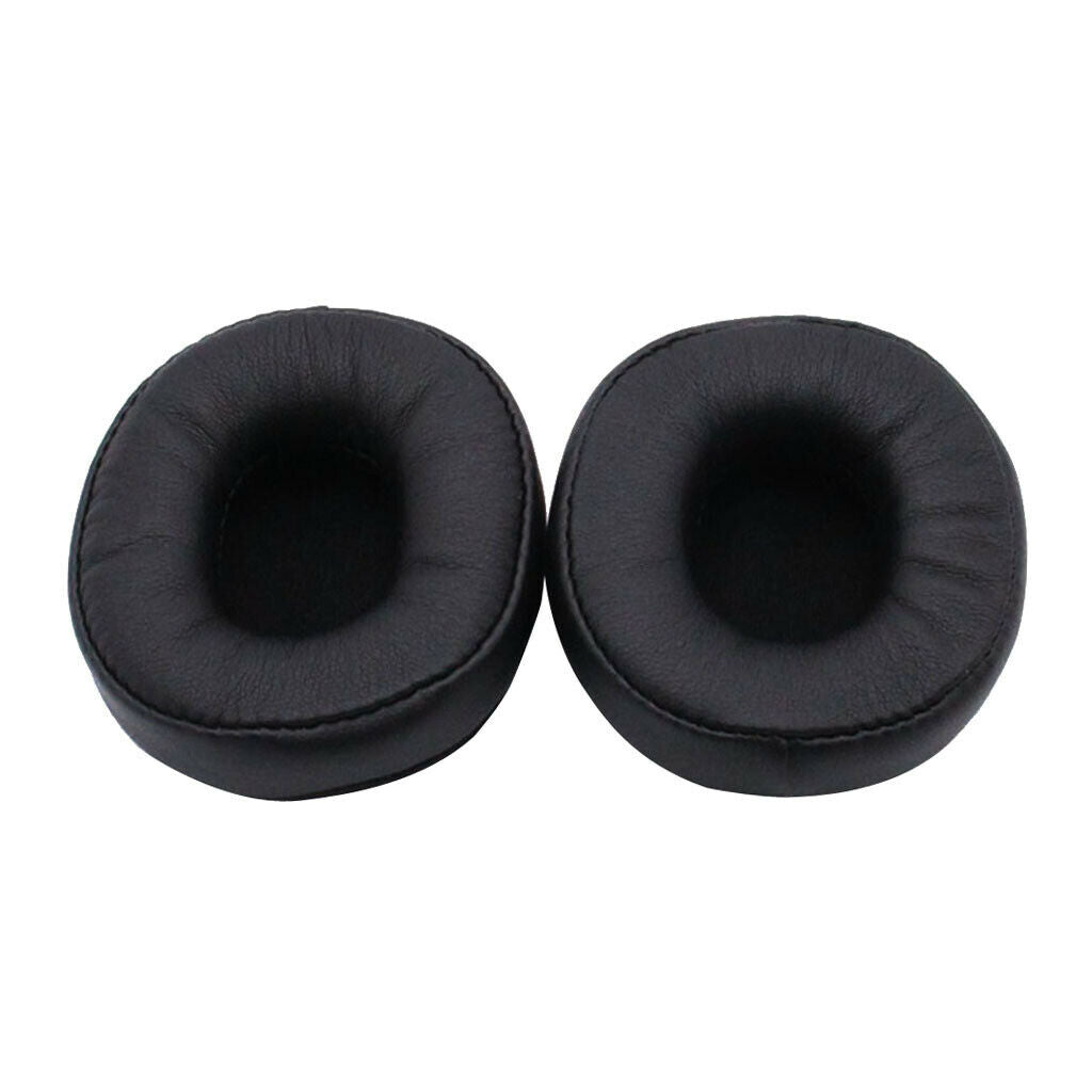 Prettyia Soft Ear Pads Cushions for Audio Technica  SR5 SR5BT Black