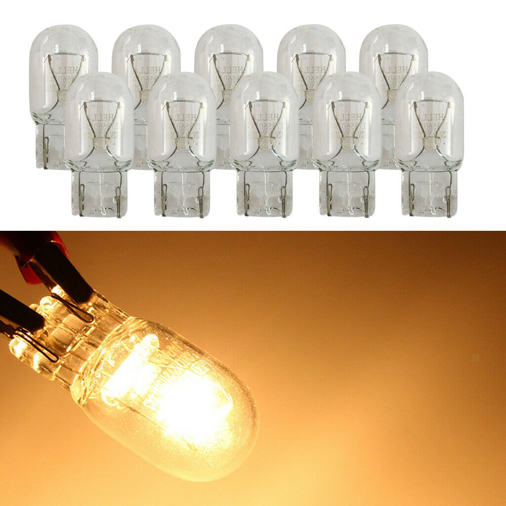 10Pcs T20 High Power Car Reverse Single Filament Turn Signal Brake Light