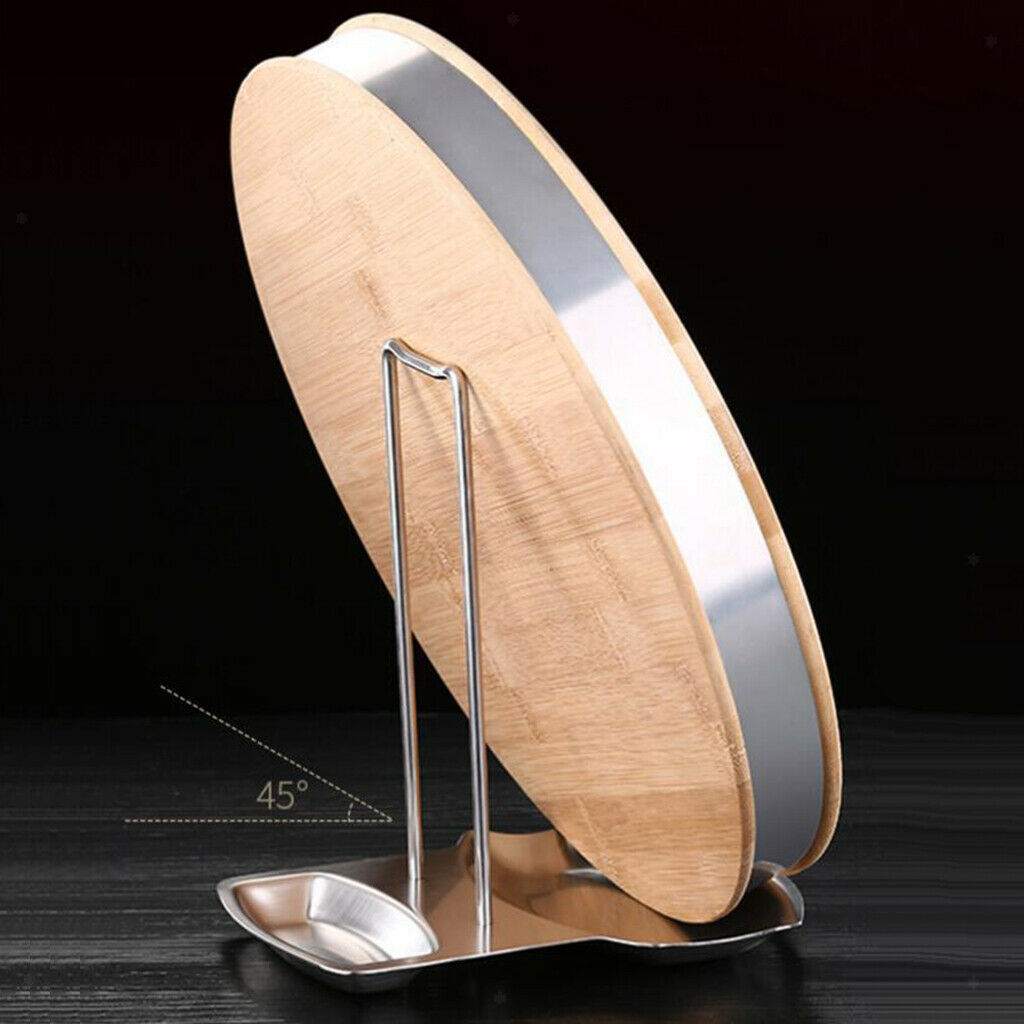 Pan Cover Lid Rack Stove Organizer Home Storage Shelf Gadgets Decoration