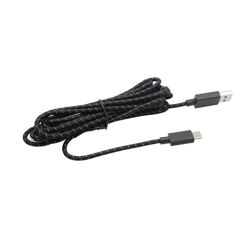 For Playstation 5 Controller Extra Strong Type C Braided Fast Charger USB Cable