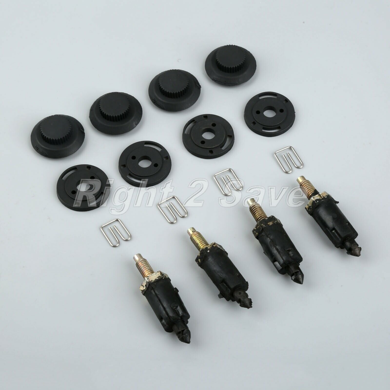 4 Set Car HDi Engine Cover Studs/Bolts & Cover Clips Fit for CITROEN/PEUGEOT 307