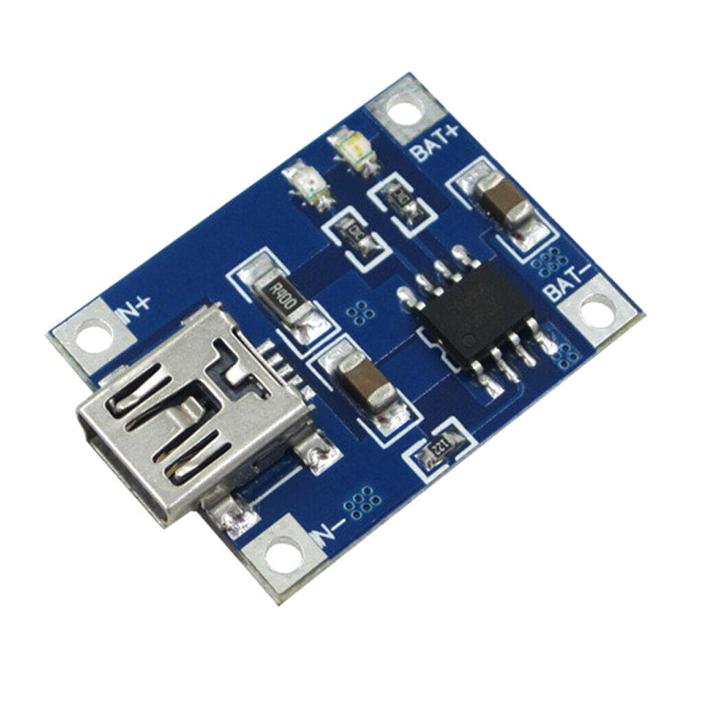 1A 4.5-5.5V Micro USB Lithium Battery Power Charger Module Pack of 10