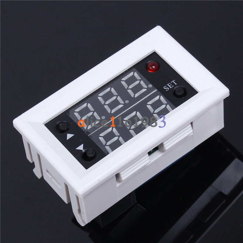 12V Timing Delay Cycling Digital Double LED Display Relay Module Switch