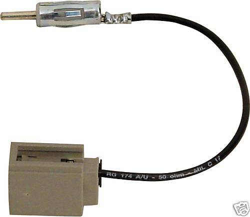 Cd Radio Stereo Din Antenna Aerial Adaptor FITS Volvo S40 S70 S80 V70