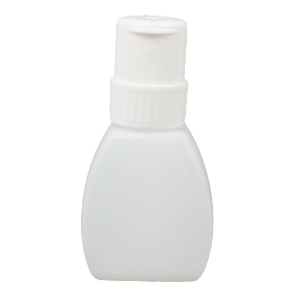 2x Empty Nail Polish Remover Liquid Dispenser Ethanol Bottle Container