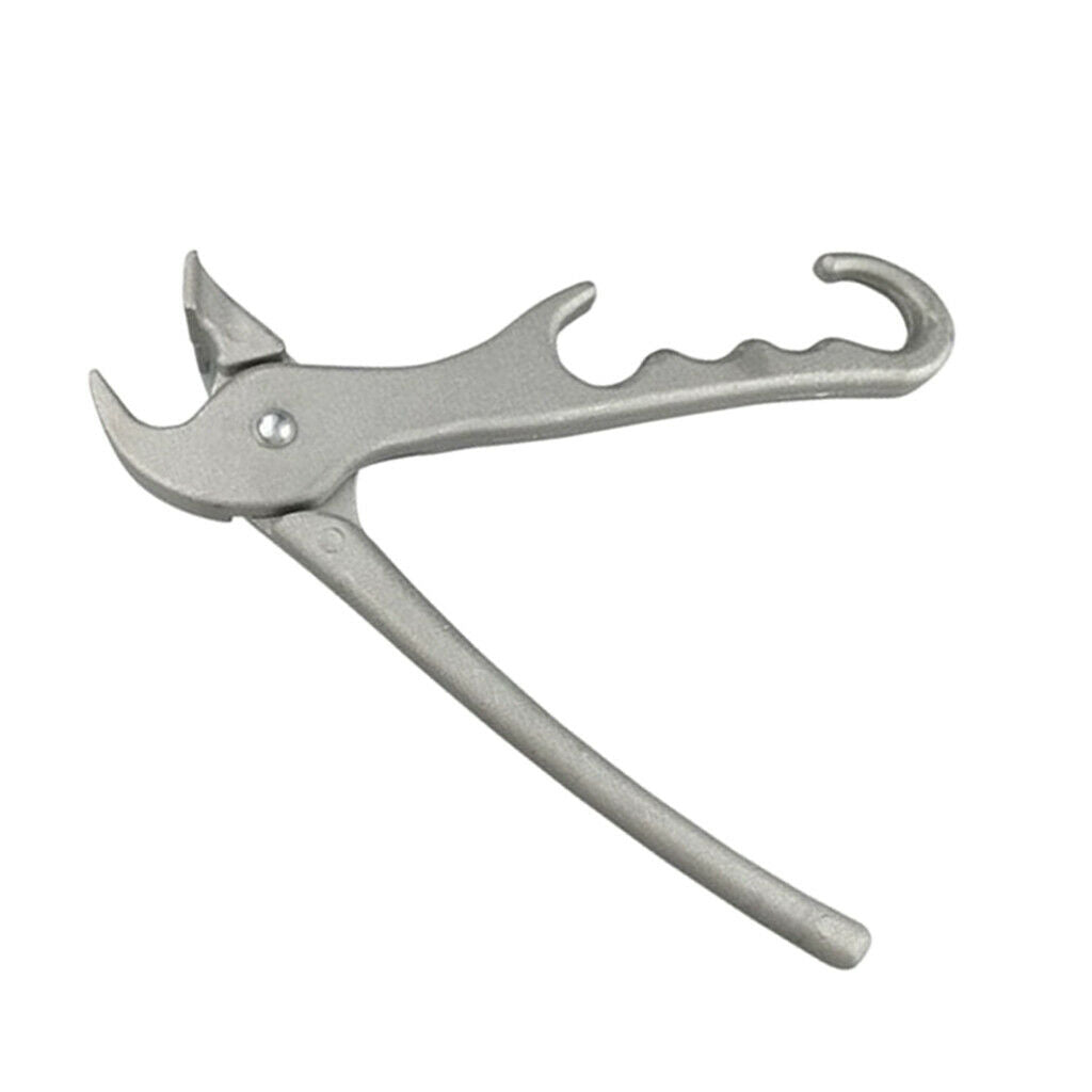 3 Pieces Aluminum Anti-hot Pizza Pan Gripper Clip Baking Tray Clamp 20cm