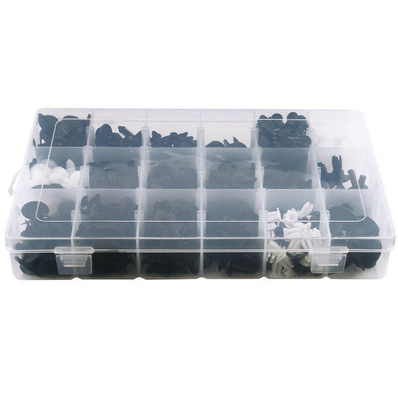 435pcs Plastic Clip Car Body Retainer Removal Push Pin Trim Rivet Panel Moulding