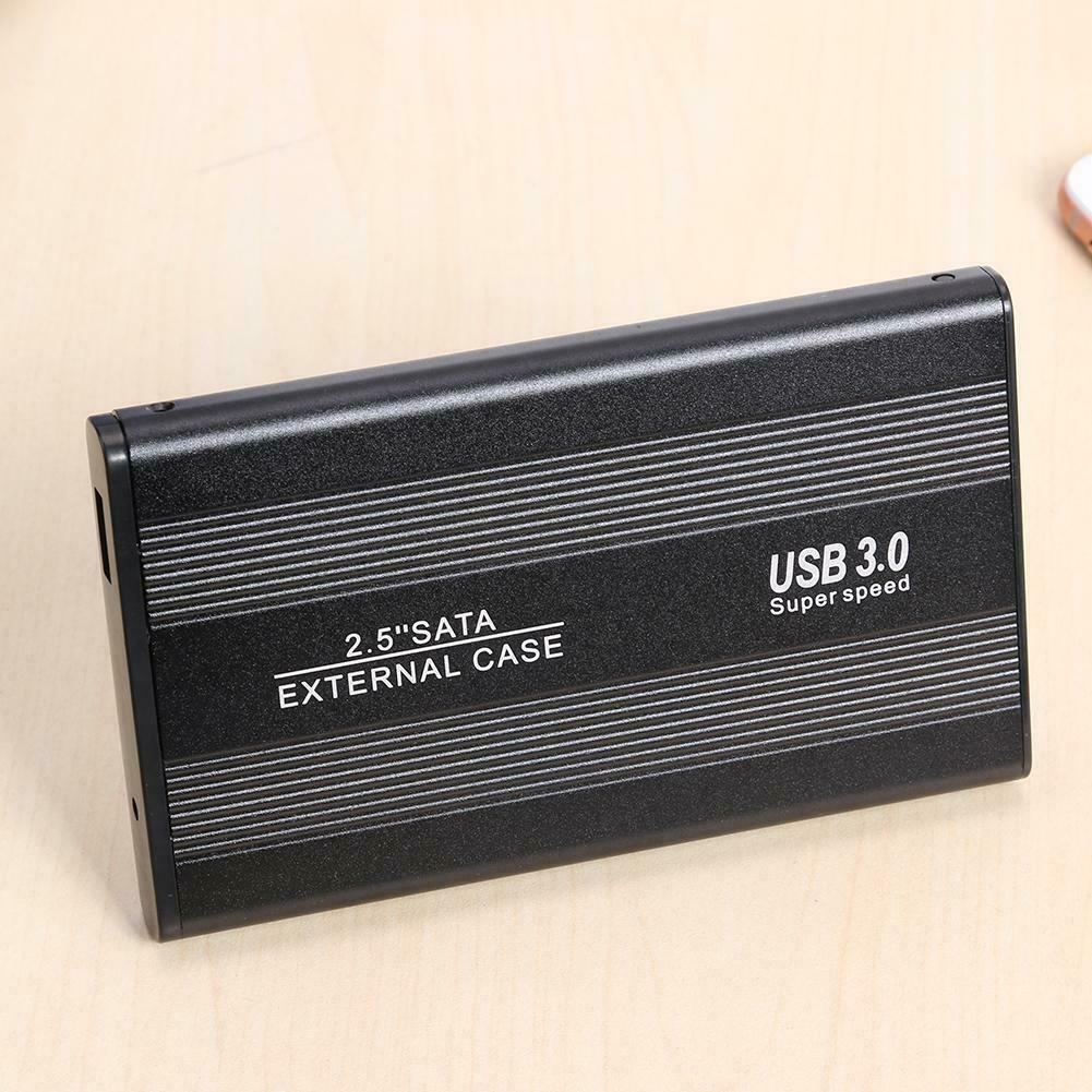 2.5" USB 3.0 to SATA External Portable 6-Gbps SSD HDD Case Hard Drive Enclosure