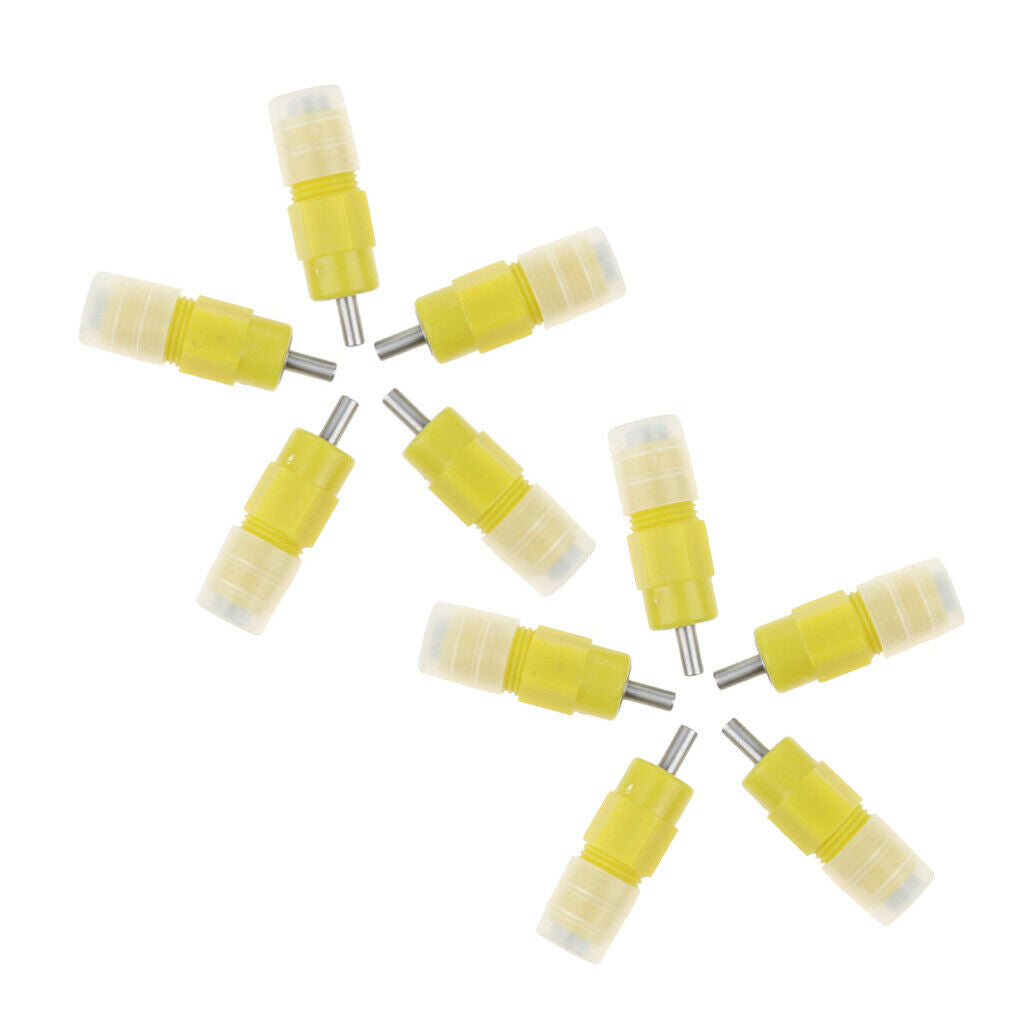 10Pcs Automatic Water Feeder Waterer Drinker Nippers for Chicken Duck Chicks