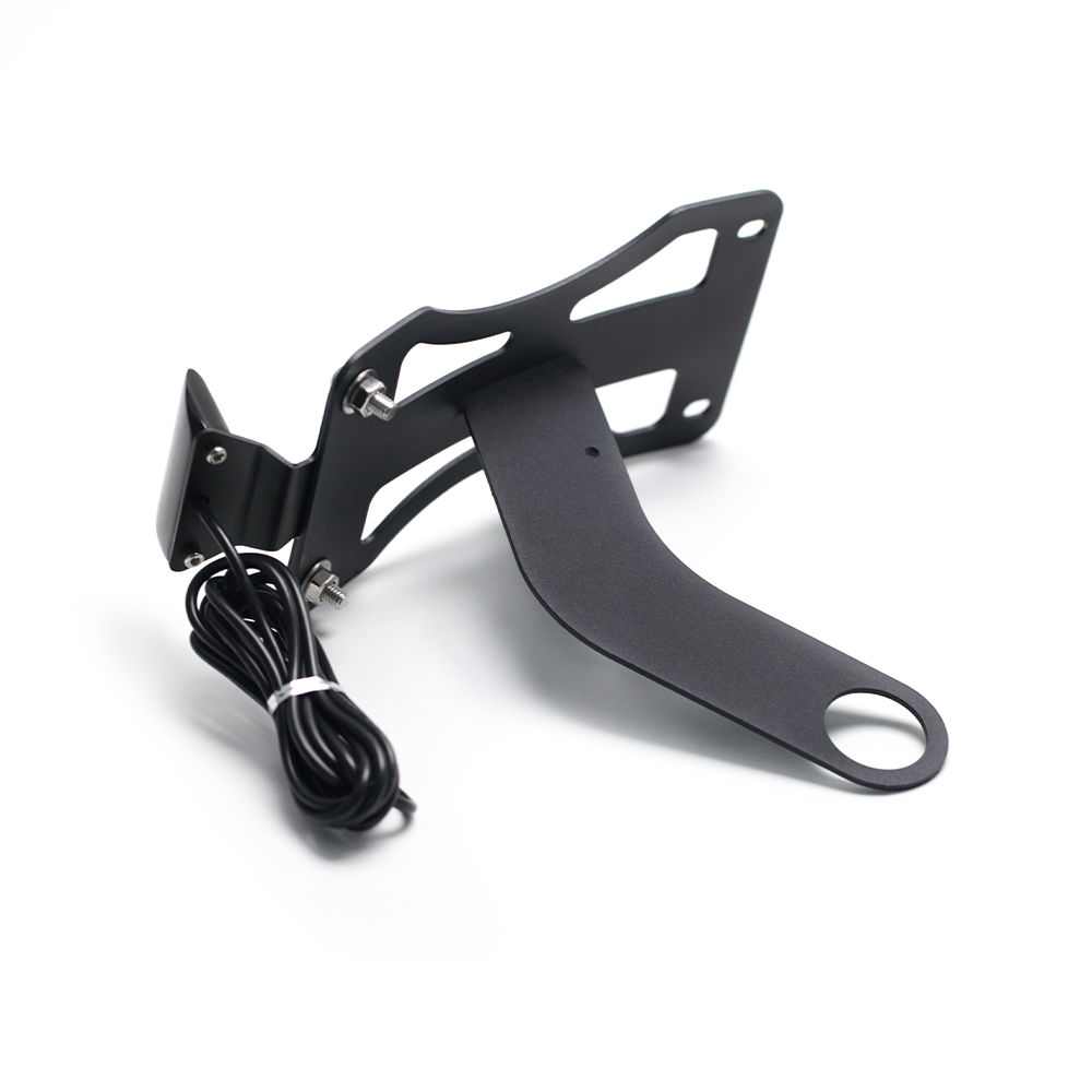 Curved Vertical Side License Plate Holder For SUZUKI GSX-R 1000/600/750 GSF 1250