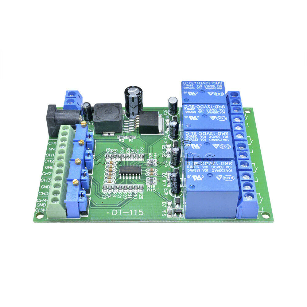 DC 12V 4Channel Voltage Comparator Stable LM393 Comparator Module