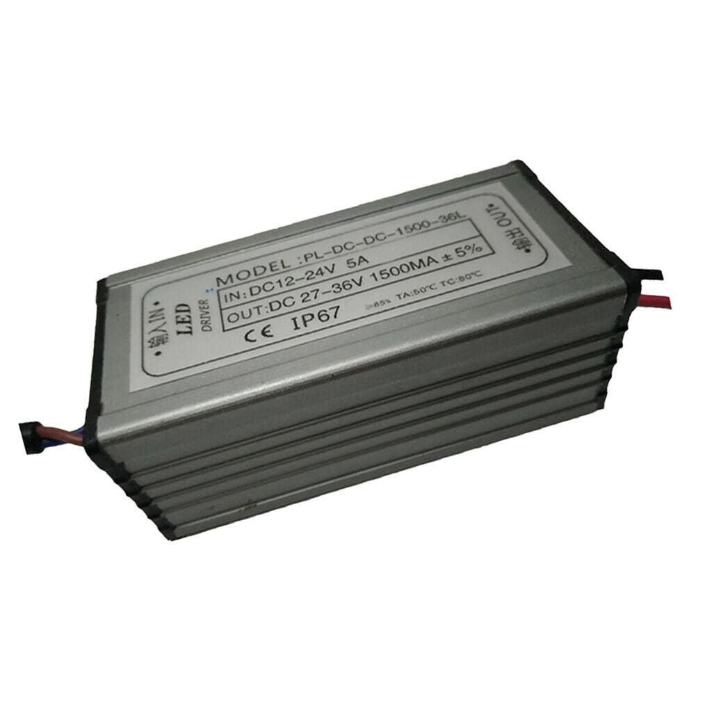 Solar Power Supply 50W 12 24V 1500MA Constant Current LED Drive Rectifier
