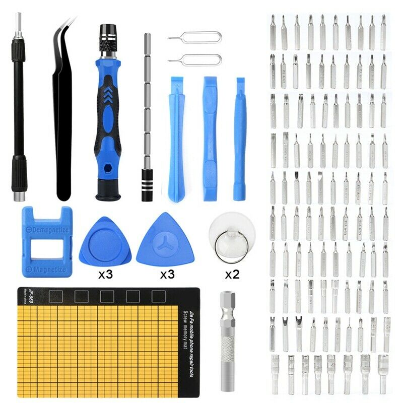 117-In-1 Screwdriver Set Watch Eyeglass Repair Tool Kit for Computer MacBook LM8