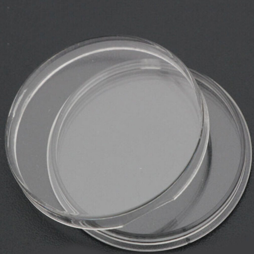 10x 35mm Applied Clear Round Cases Coin Storage  Capsules Holder Round Pla.l8