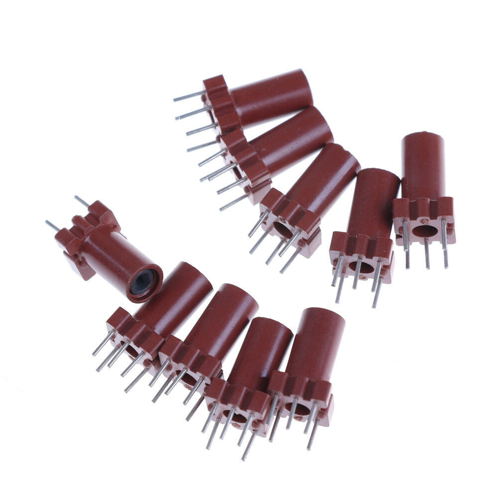 10Pcs Inductor Shell Skeleton Empty Ferrite Core No Inductor 25-100MHZ Coi.l8