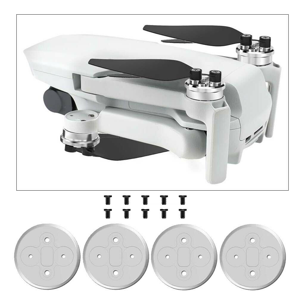 Pack of 4 Metal Motor Cover Compatible with DJI Mavic Mini Drone Dust-Proof
