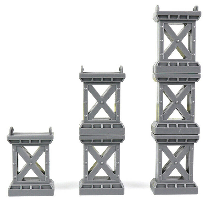 Train Bridge Pier Track Railway Accessories Compatible Major Brands Bes.l8