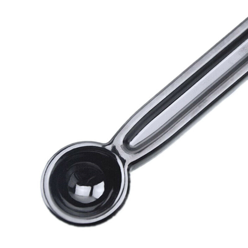 1pc Coffee Machine Brush Cleaner with Spoon 2 in 1 Espresso Machine Bru.l8