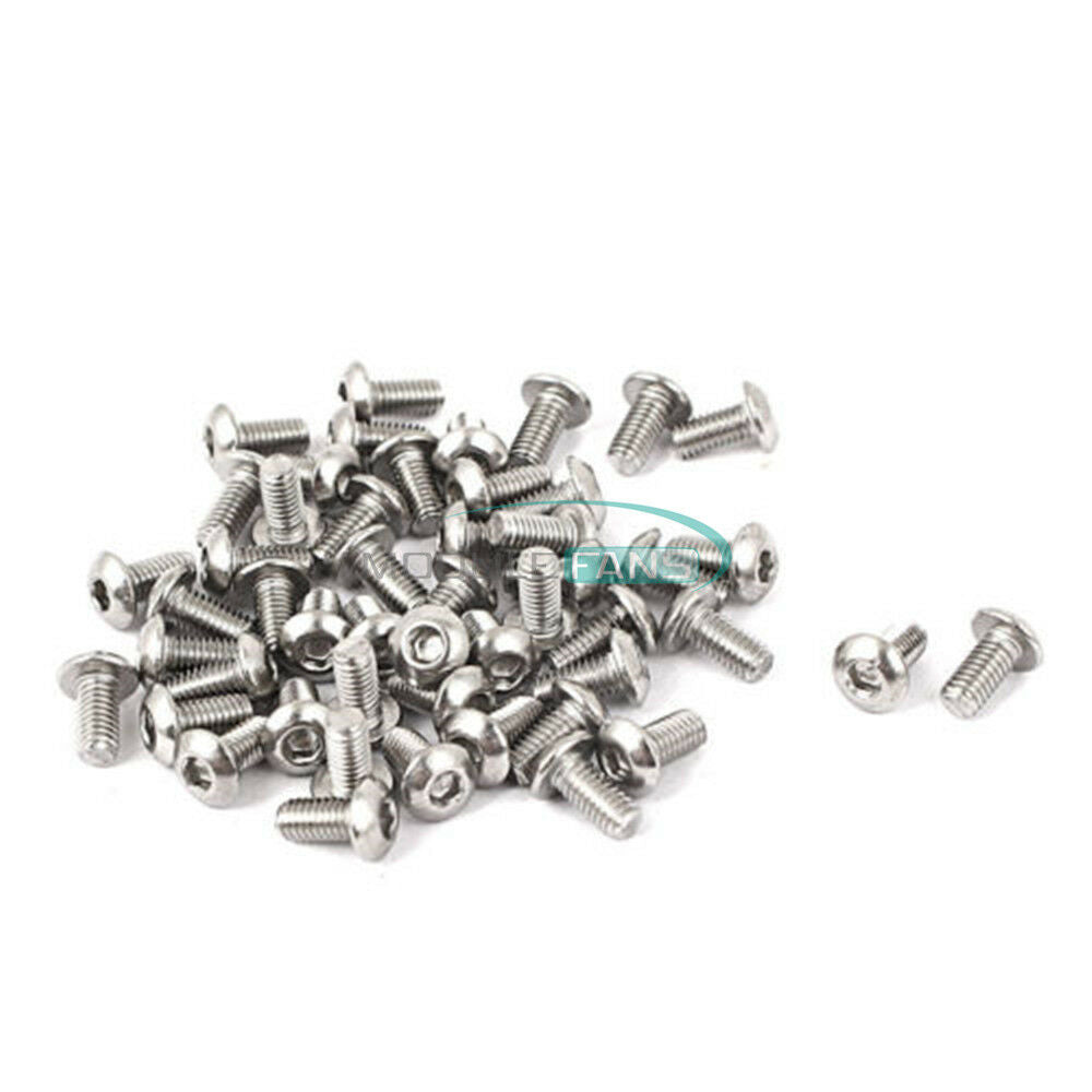 50PCS M3 Screw 3x6mm M3 6mm Match Copper Cylinder New