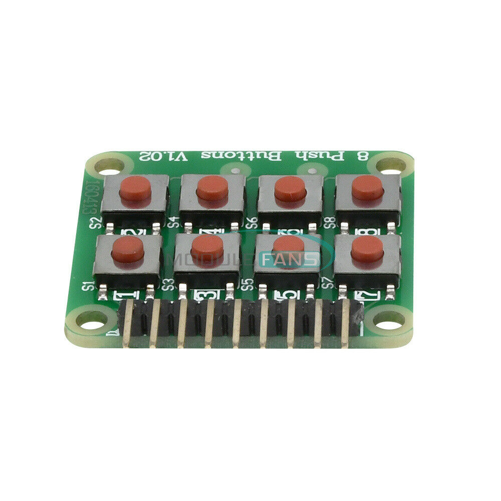 8 Keypad Keyboard Matrix Board Module 8 Button Tactile Switch for Arduino
