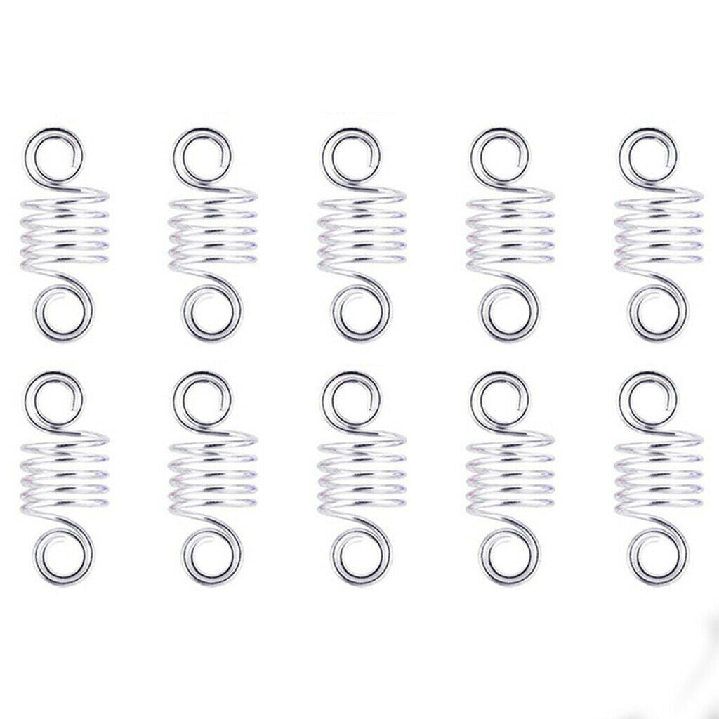 120Pcs Shell Snowflake Star Leaf hair Jewelry Braid Hoops for Braiding hair