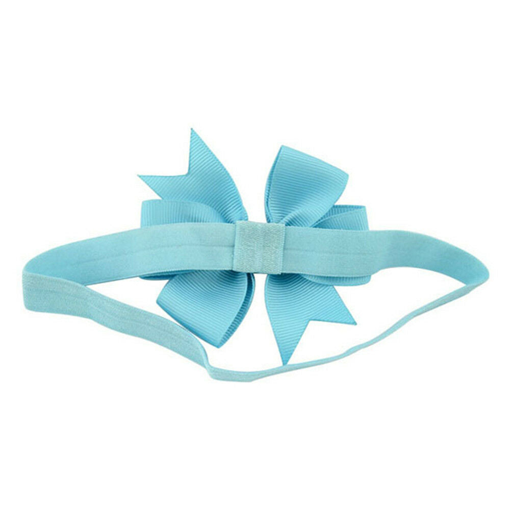 Pack of 20 Newborns Baby Girls Hair Band Ribbon Bow Decor Headband Headwear