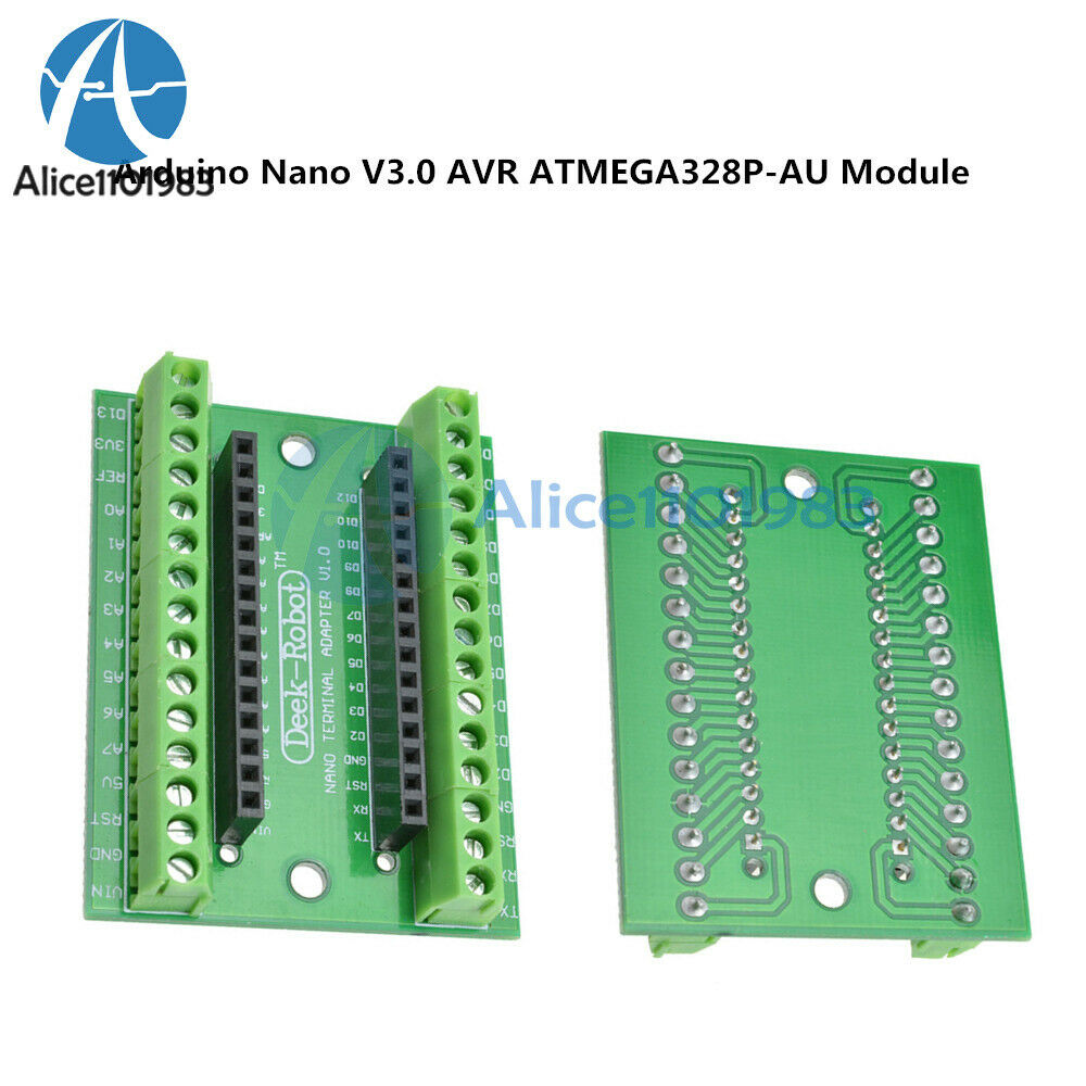 ATMEGA328P-AU Nano V3.0 AVR Module Nano Terminal Adapter Board For Arduino DIY