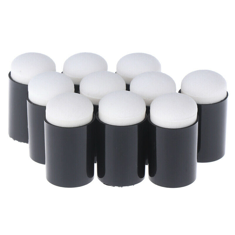 10x Finger Sponge Dauber Foam for Applying Ink Chalk Iinking Staining Art.l8