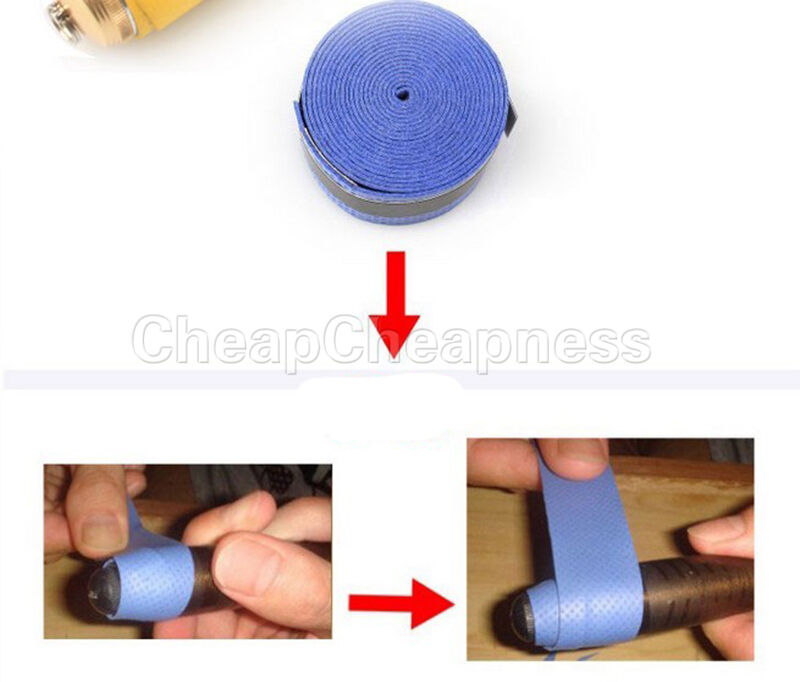 5x Absorb stretchy Tennis Squash Racquet Bands Grips Anti-slip Tape Overg.l8
