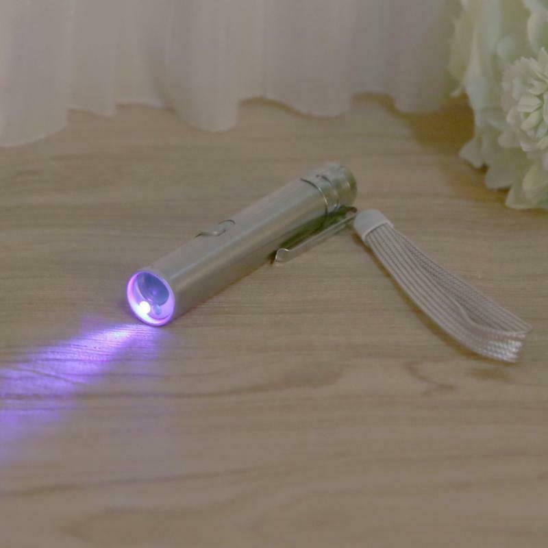 3 in 1 LED Light USB Infrared Rechargeable UV Torch Pen Flashlight Lamp