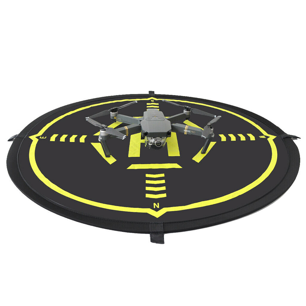 Waterproof Drone Landing Pad(31.5") Foldable Aircraft Launch Pad for RC Drones
