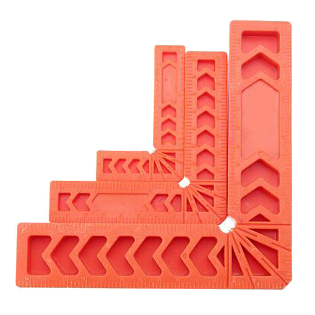 Set of 2 Positioning Squares, Right Angle Clamp, 90 Degree Corner Clamp, for