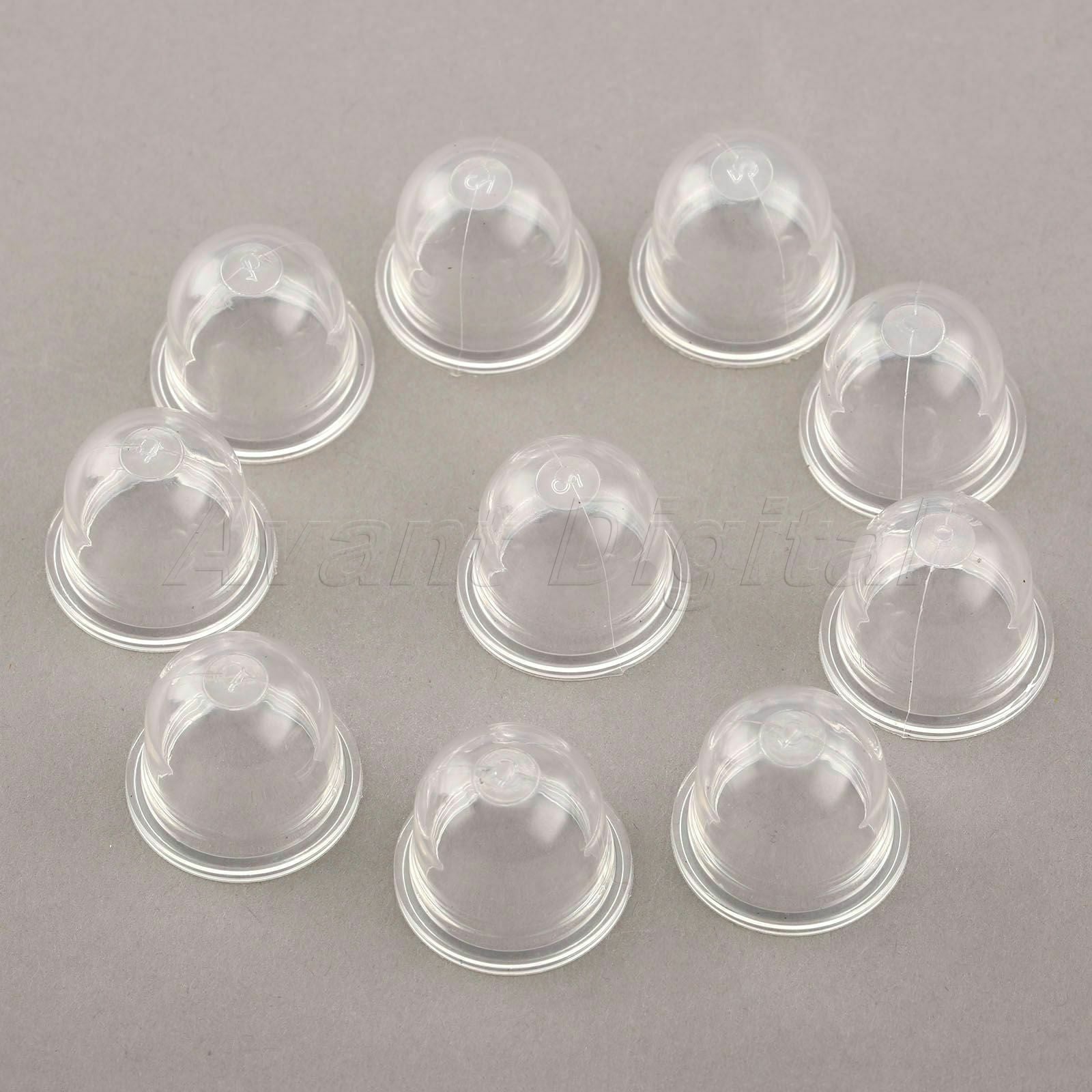 Chainsaw Carburetor Primer Bulbs for Homelite Ryobi ZAMA Poulan Fuel Pump 10pcs