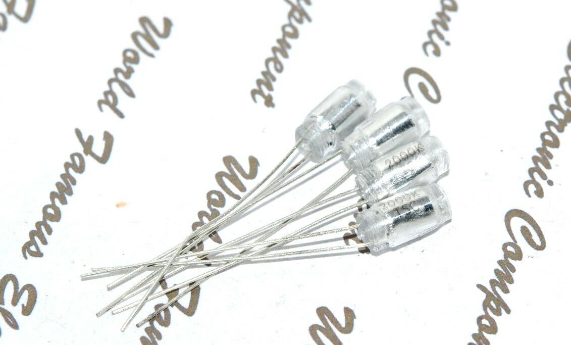 4pcs - TSC 2000P (2000PF 2nF) 50V 10%  Polystyrene (PS) Film Radial Capacitor