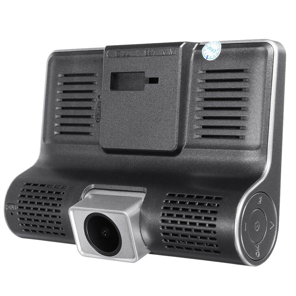 High Quality 4'' Three Lens HD Car DVR Dash Cam Video Recorder Loop Recording