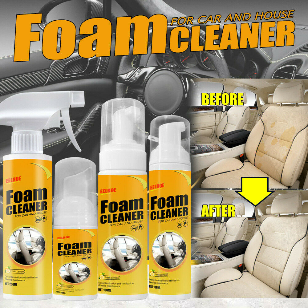 100 Multi-Purpose Cleaning AUTOMOIVE CAR Interior Cleaning Foam Cleaner Advanced