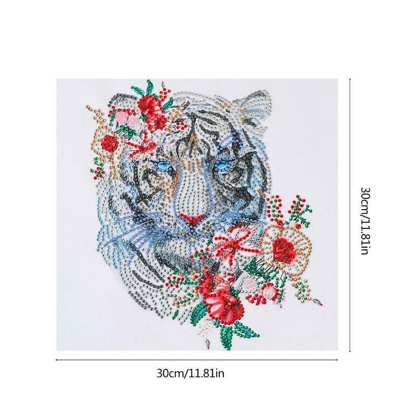 5D Special Diamond Painting Tiger Embroidery Rhinestone Crystal Cross Stitch DIY