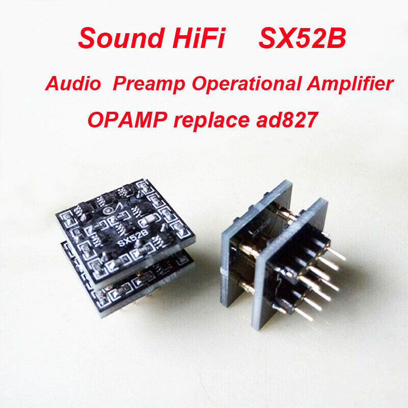 Dual Discrete Op Amp HiFi Audio Preamp Operational Amplifier OPAMP replace ad827