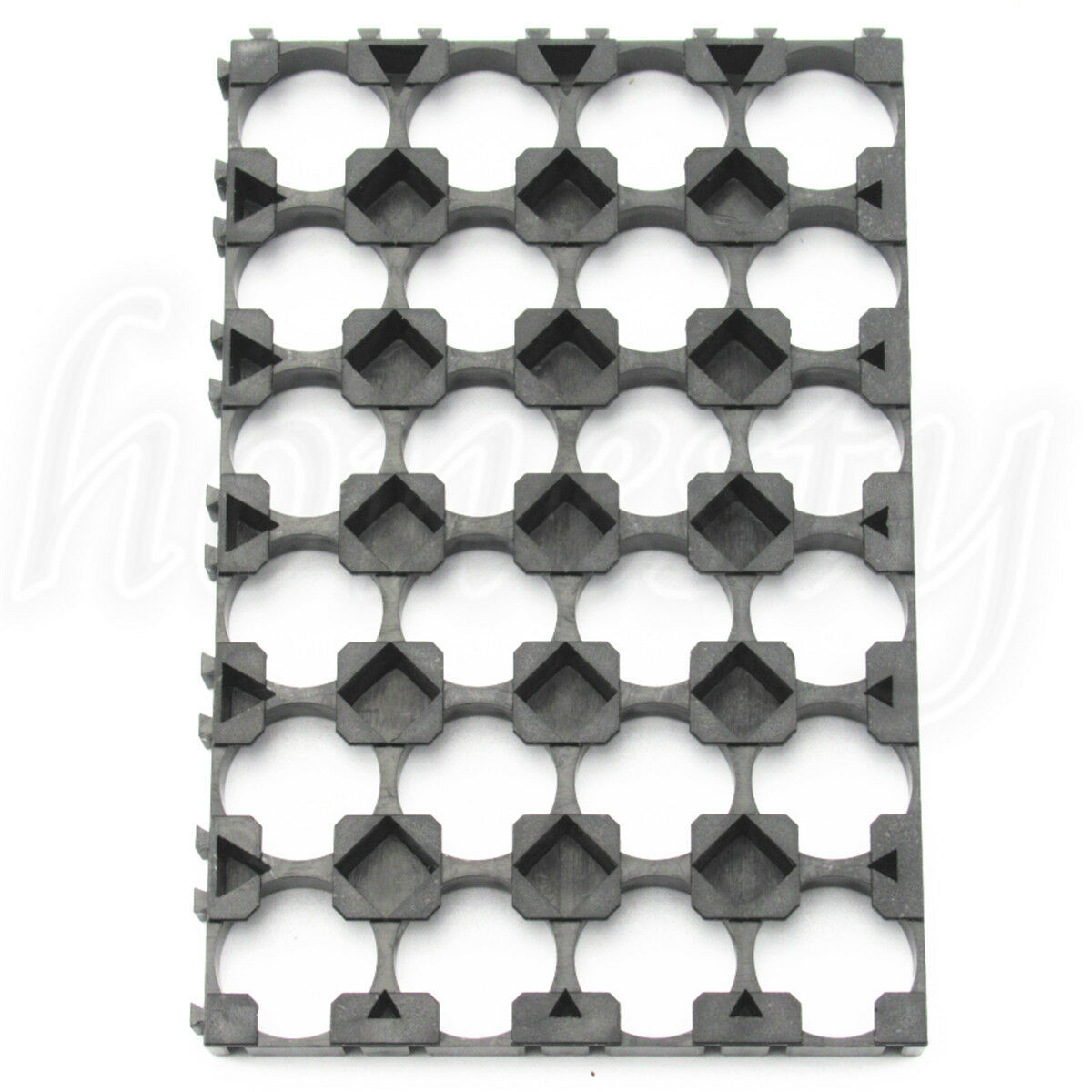 2PCS 4X6 Cell 18650 Battery Spacer Radiating Shell Pack Plastic Heat Holder