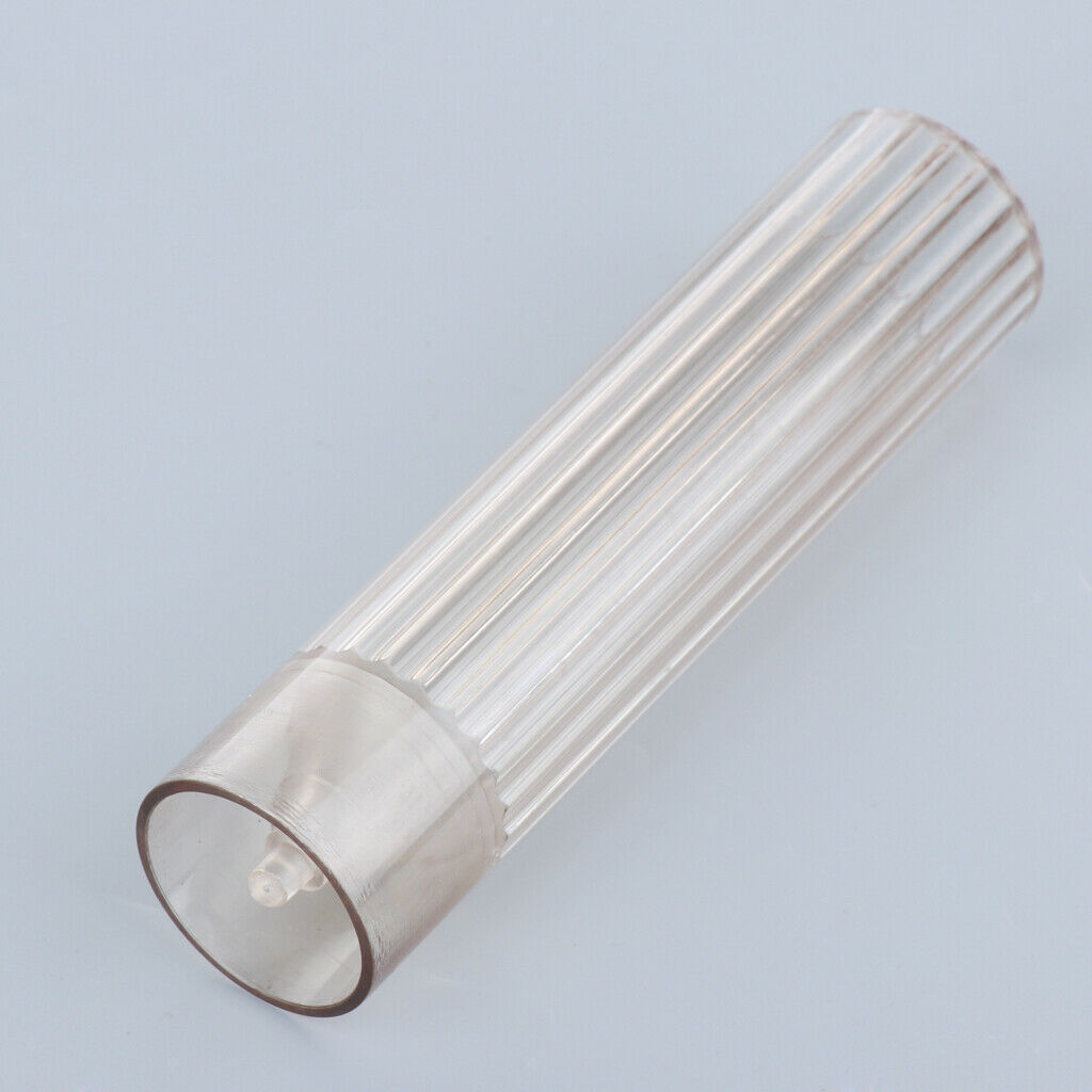 Spire Cylinder Shaped Plastic Clear Candle Shapes Candles make 125mm