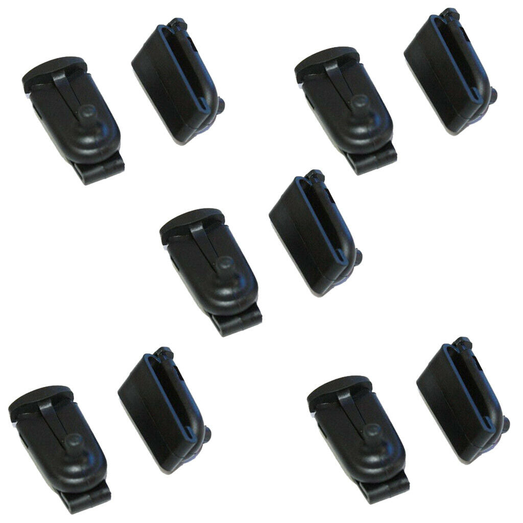 10PCS Belt Clip for   Radios MJ270R, MJ430, EM1000, EM1000R, EM1020R