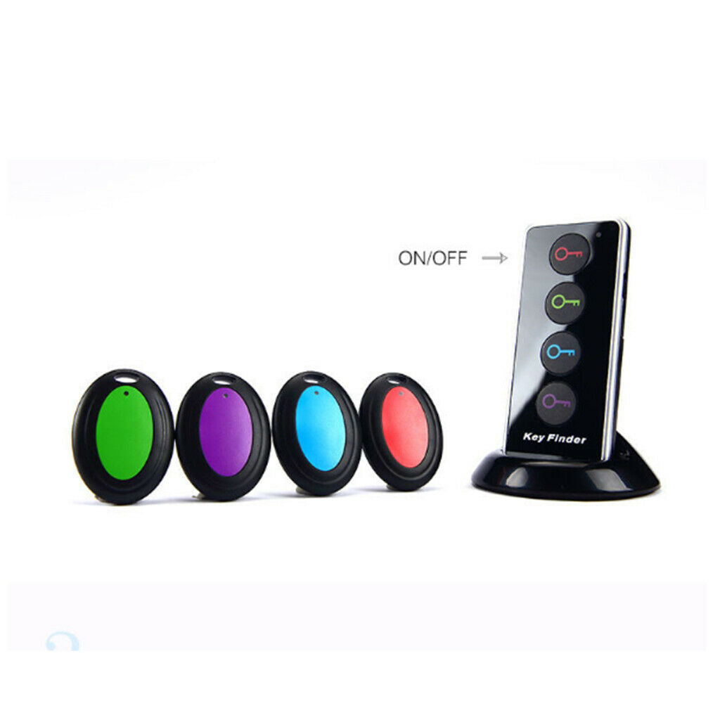4 In 1 Indoor Wireless Key Finder Keys Caller Locator Pet Finder Alarm Kit