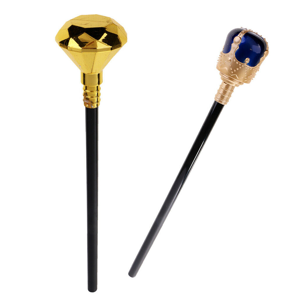King's Scepter  Halloween Carnival Mardi Gras Party Decoration - Random, as