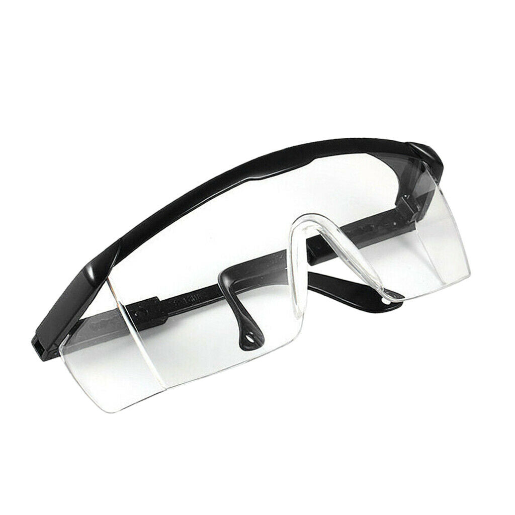 Splash-proof Eye Safety Goggles Eyewear Outdoor Sports Woodworking Black