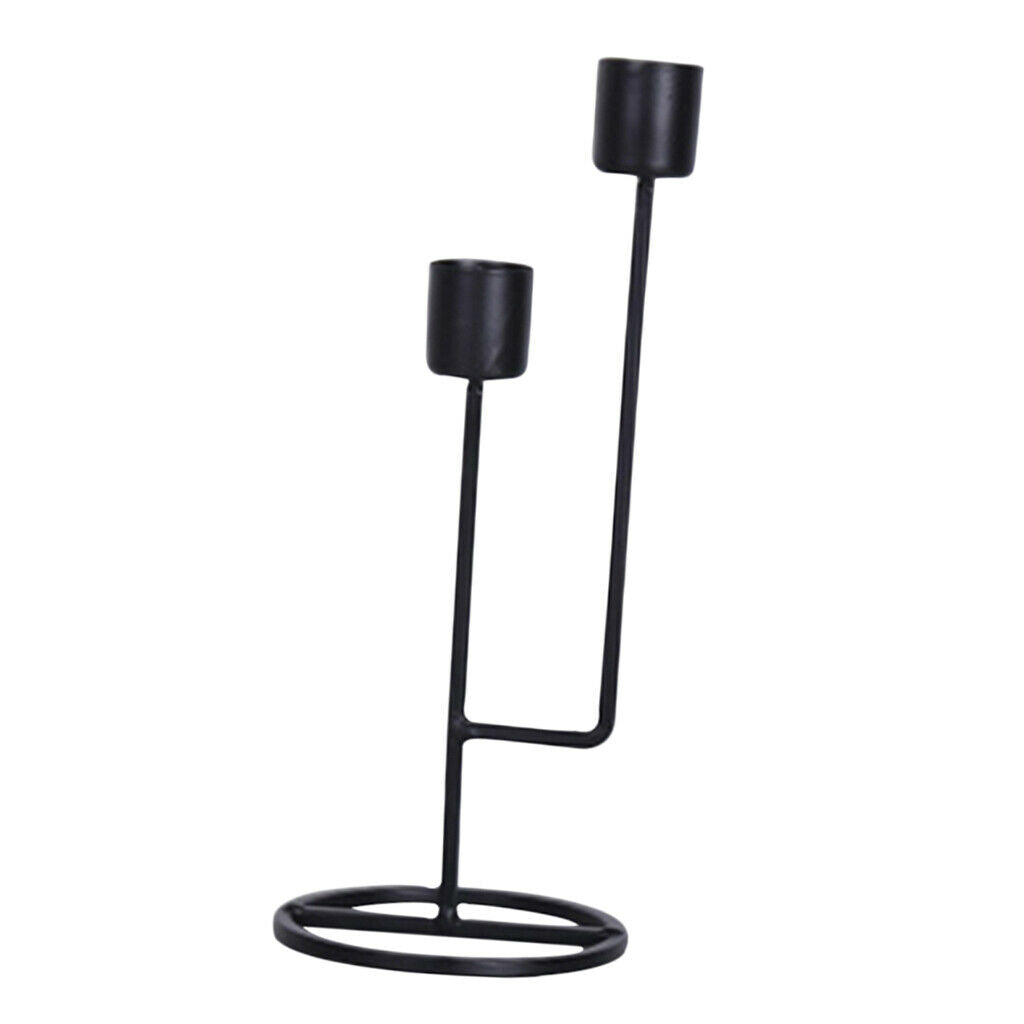 Metal Candleholder Modern Decorative Candle Holder Centerpieces Dining Table