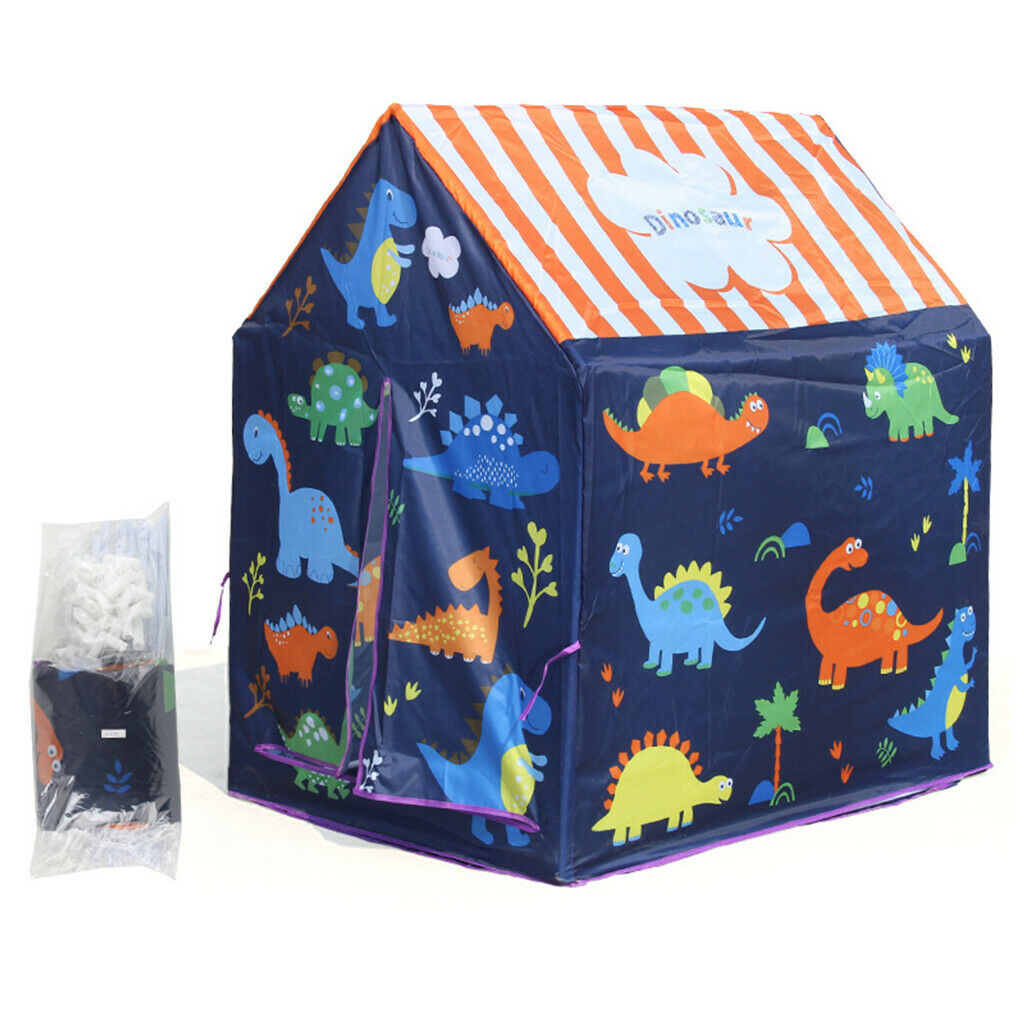 Kids Play Tent Indoor Outdoor Children's House Boy Girls Gift Dinosaur B